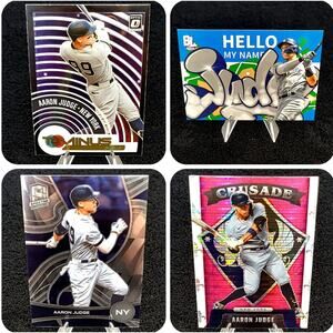 Aaron Judge Inserts plus Baseball Card Lot, New York Yankees